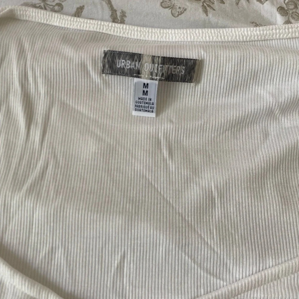 Urban Outfitters White Corset Tee - Picture 2 of 3